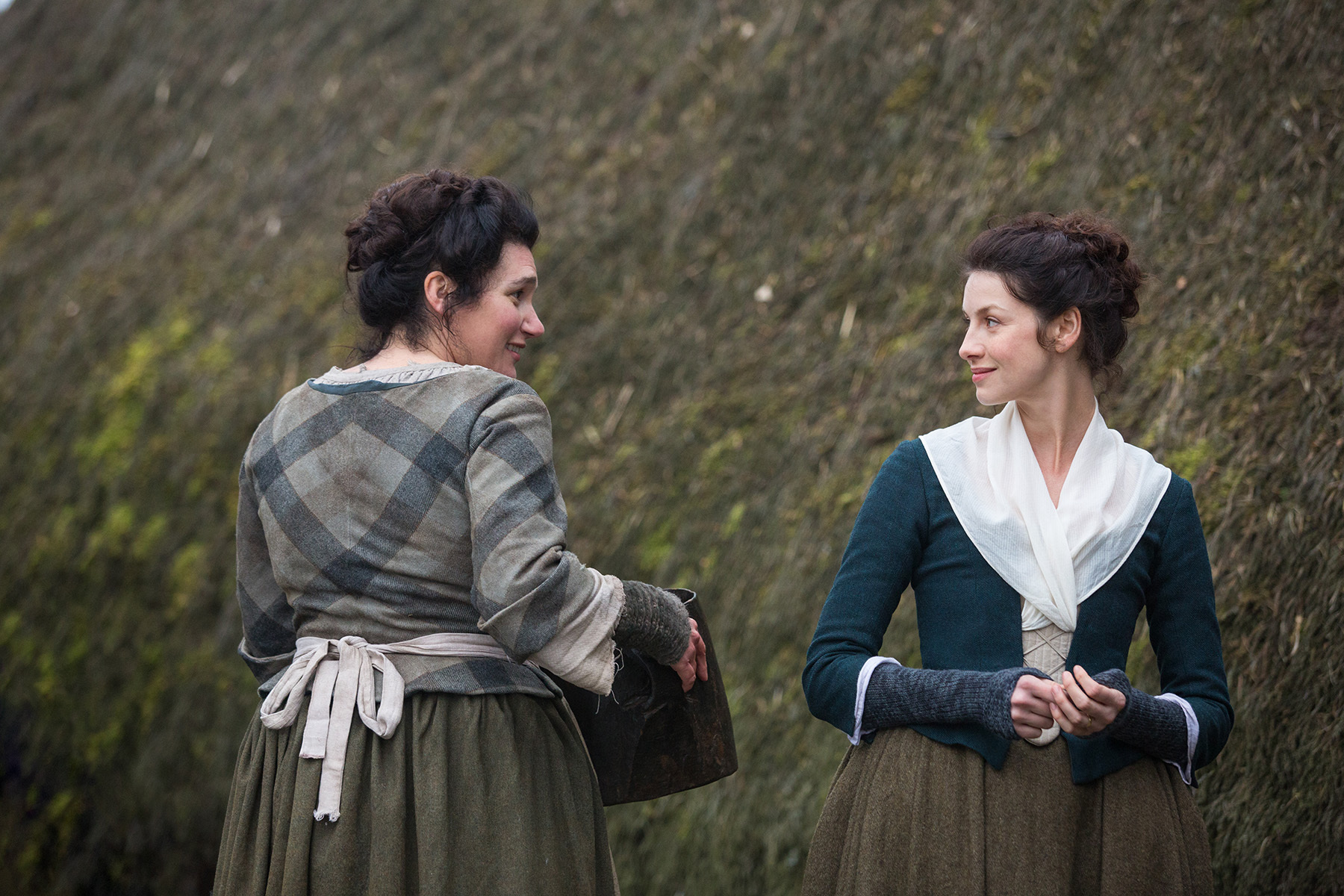 Still of Valerie Edmond and Caitriona Balfe in Outlander (2014)