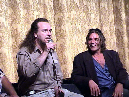 STORM 20th Anniversary Screening Q&A panel. Stan Edmonds and Thom Schioler. September 6, 2003