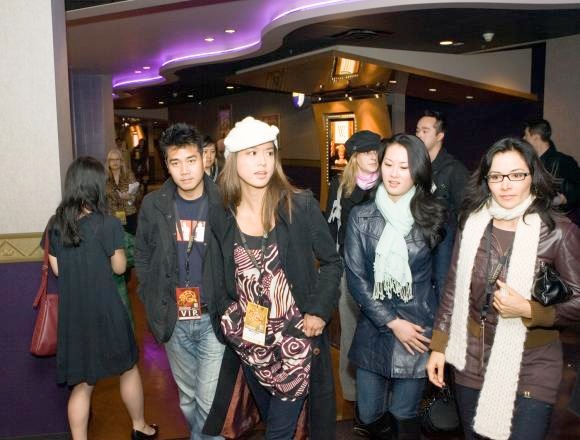 Grace Park, Olivia Cheng & Sarah Edmondson at the Canadian premiere of Michael Kang's 