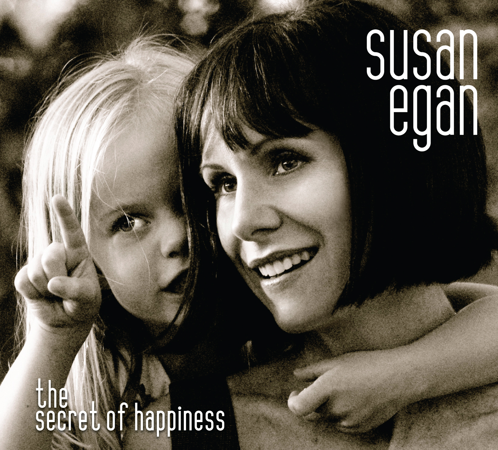 Cover of Susan Egan's solo CD, The Secret of Happiness, 2011