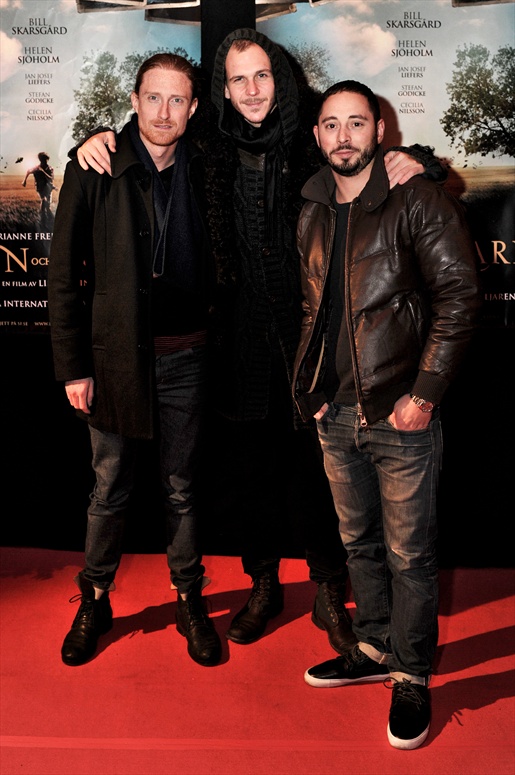 Peter Eggers, Gustaf Skarsgård, Matias Varela