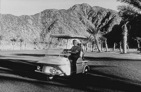 Dwight D. Eisenhower in Palm Springs, CA, 1961.