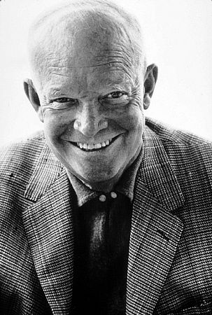 Dwight D. Eisenhower in Palm Springs, CA, 1961.