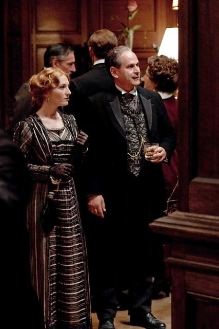 Still of David Eisner and Joséphine de La Baume in Titanic (2012)