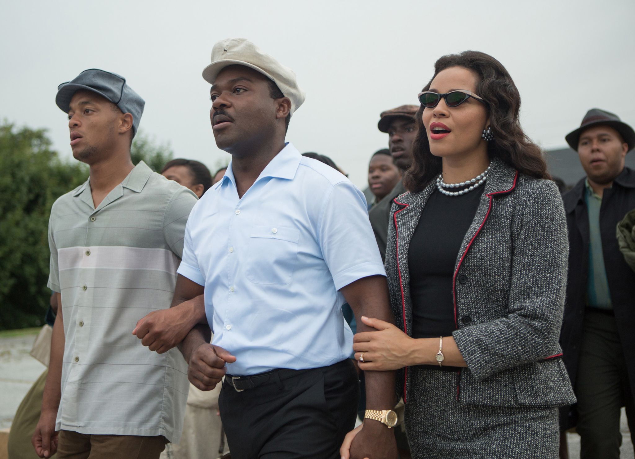 Still of Carmen Ejogo and David Oyelowo in Selma (2014)