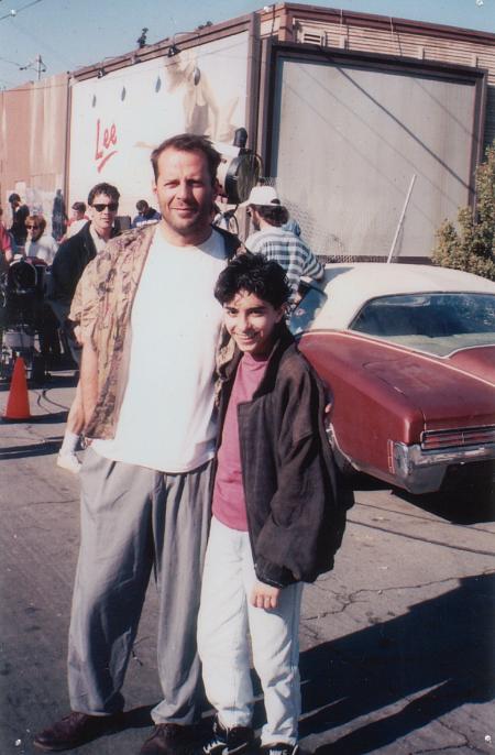 Bruce Willis and Joe El Rady in The Last Boy Scout (1991)