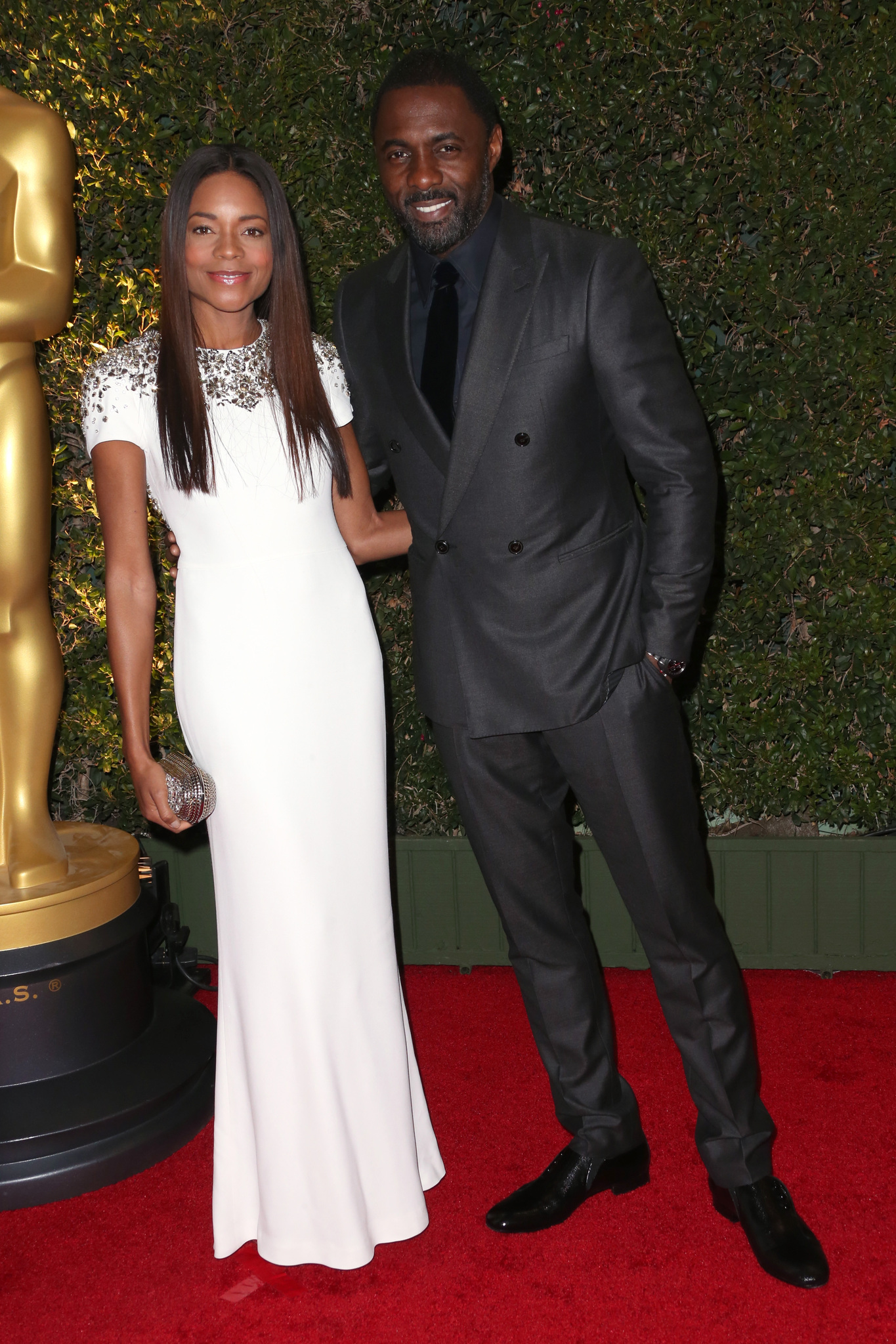 Idris Elba and Naomie Harris