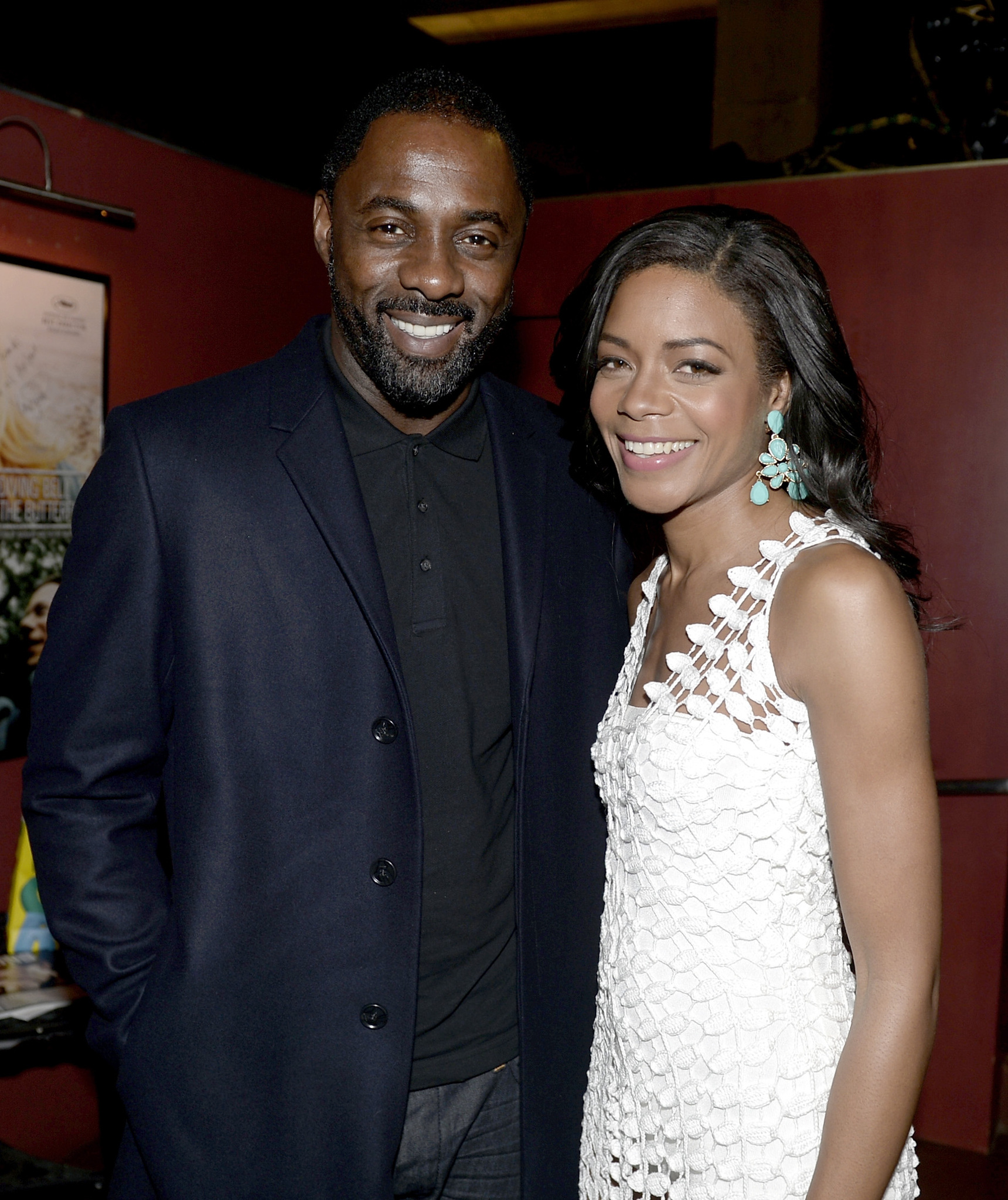 Idris Elba and Naomie Harris at event of Mandela: ilgas kelias i laisve (2013)