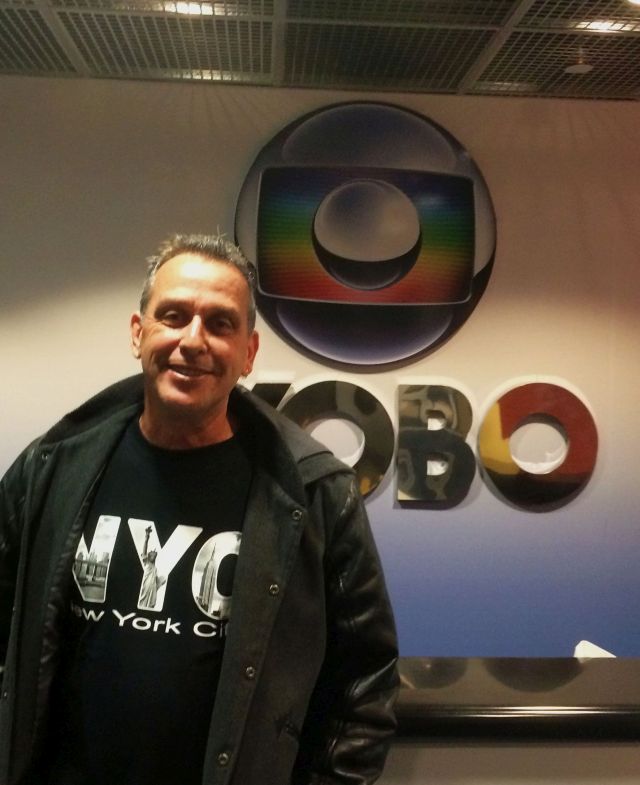 Murilo Elbas at Globo Network in NY.
