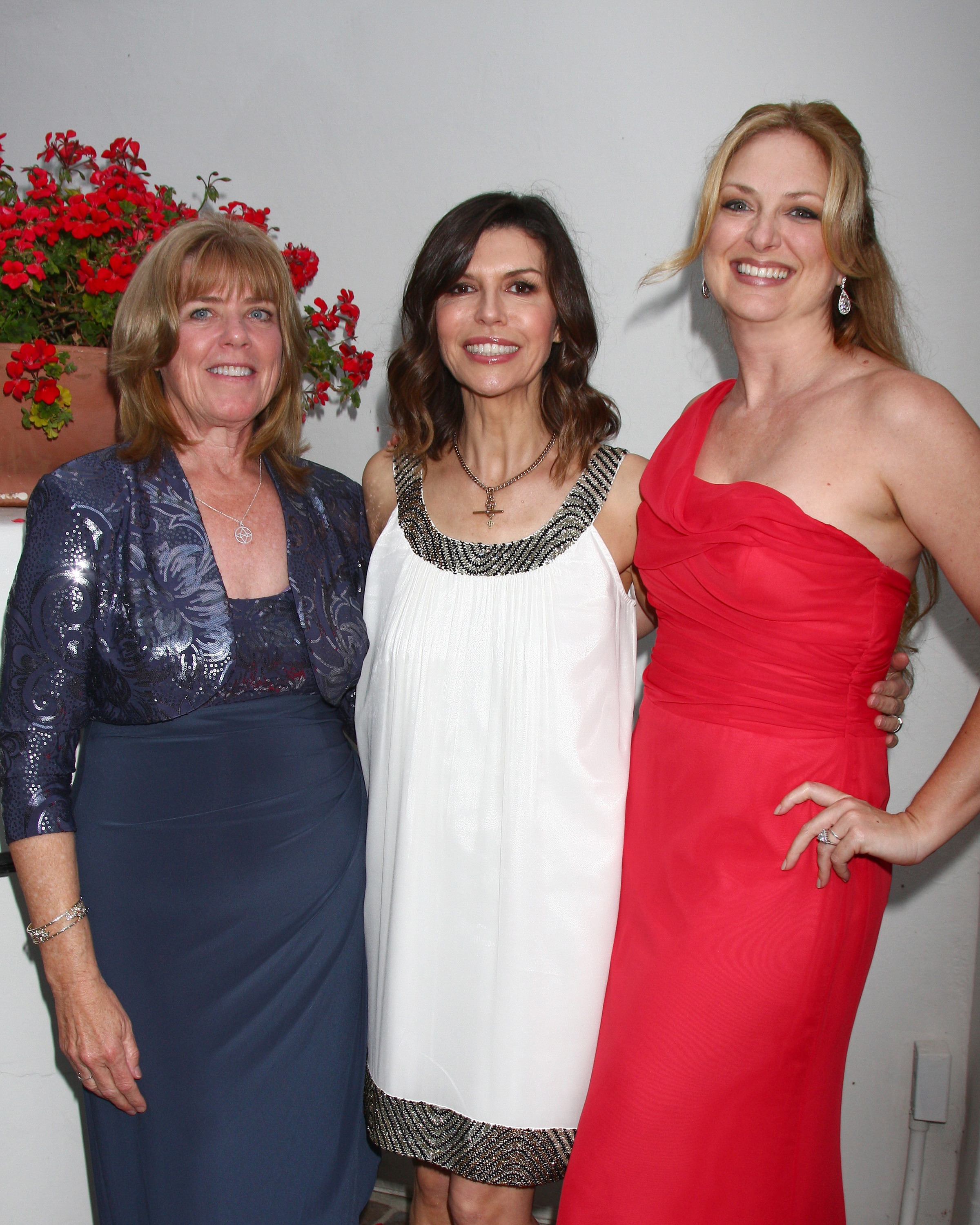 Annie J. Dahlgren, Finola Hughes and Christina Eliason at the Sneak Preview for THE BET.