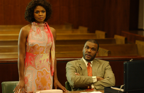 Still of Kimberly Elise and Tyler Perry in Diary of a Mad Black Woman (2005)