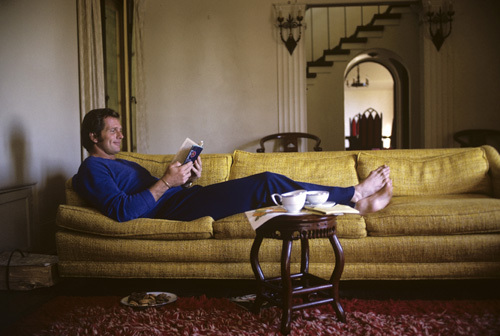 Ron Ely at home