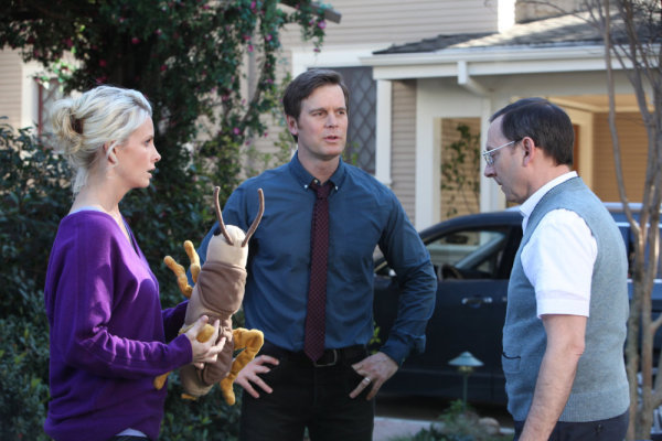 Still of Monica Potter, Michael Emerson and Peter Krause in Parenthood (2010)