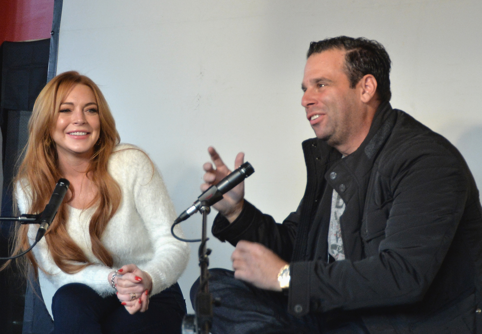 Randall Emmett and Lindsay Lohan