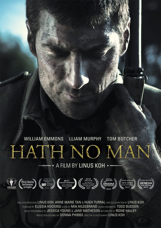 Hath No Man poster with awards