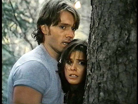 Max (John Pyper-Ferguson) with Shelley (Krista Errickson) in the final moments of David Winning's KILLER IMAGE (1992)