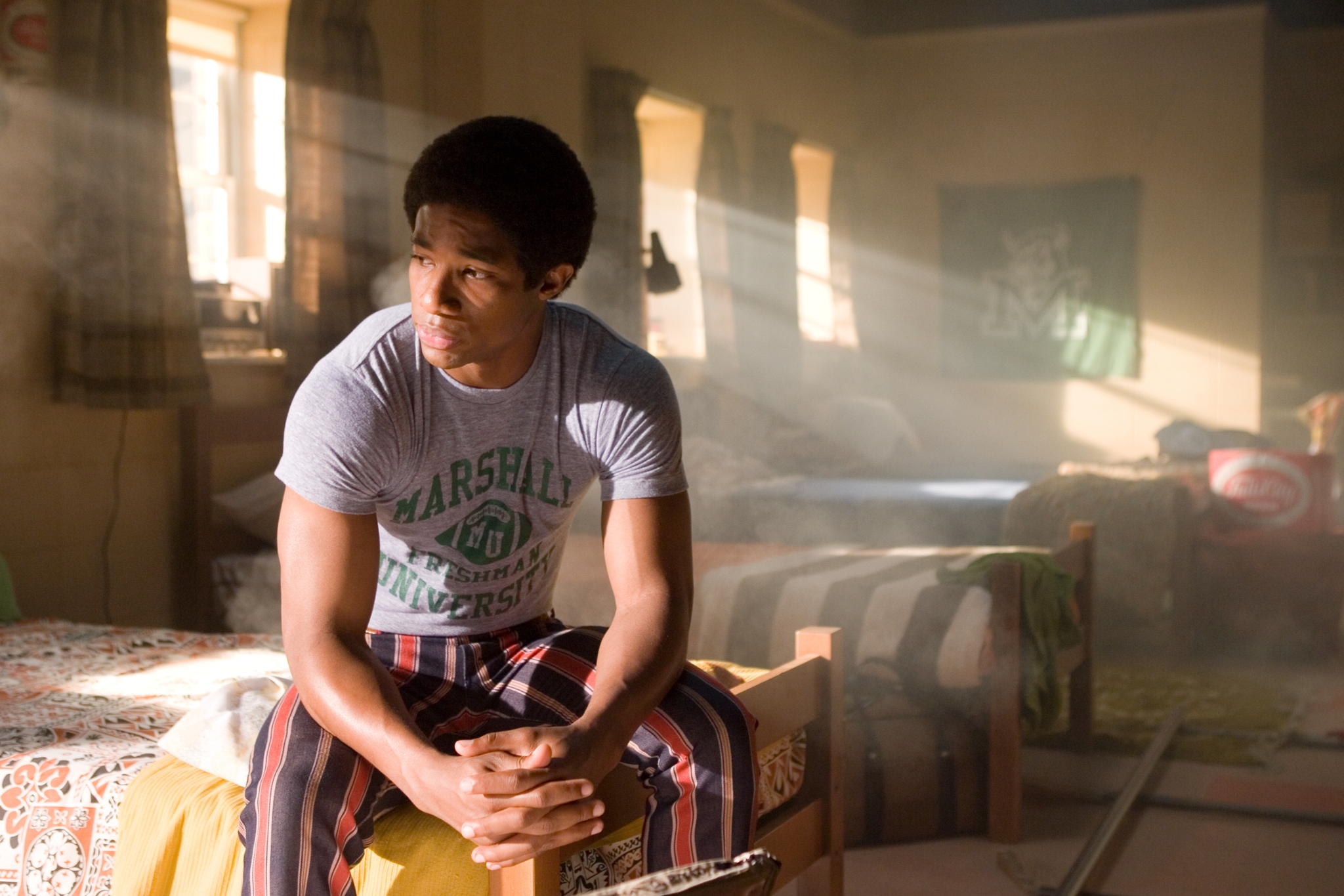 Still of Arlen Escarpeta in We Are Marshall (2006)