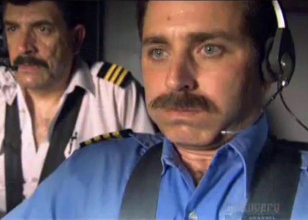 Carlo Essagian as Captain Eric Gennotte in Mayday Series episode, 