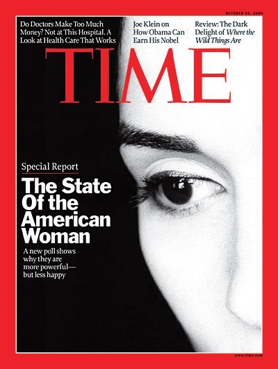 Time Magazine Cover Issue: Oct 26, 2009