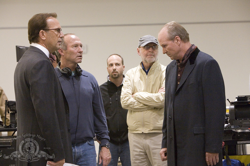Kevin Costner, William Hurt and Bruce A. Evans in Mr. Brooks (2007)