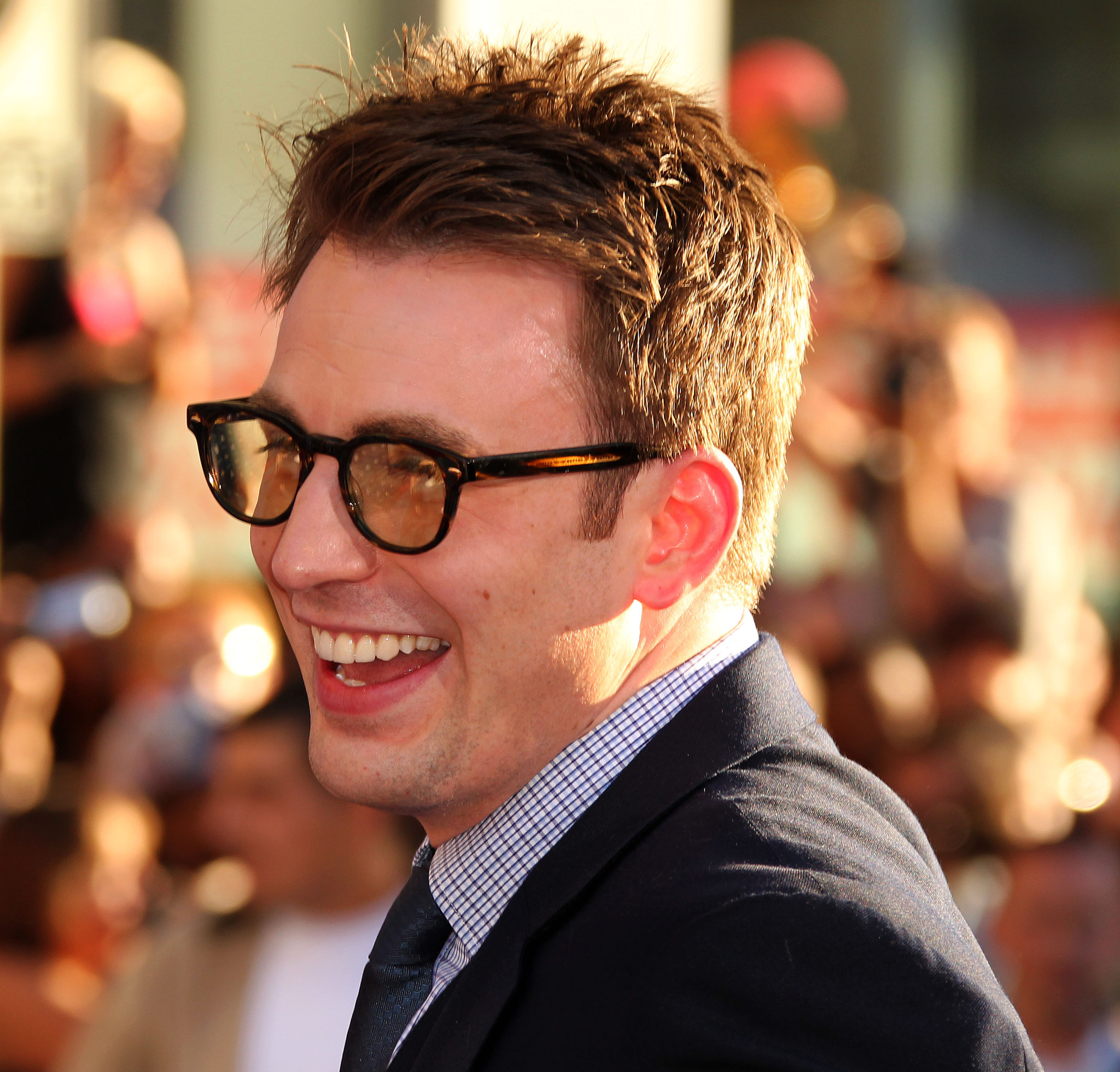 Chris Evans at event of Kapitonas Amerika: pirmasis kersytojas (2011)