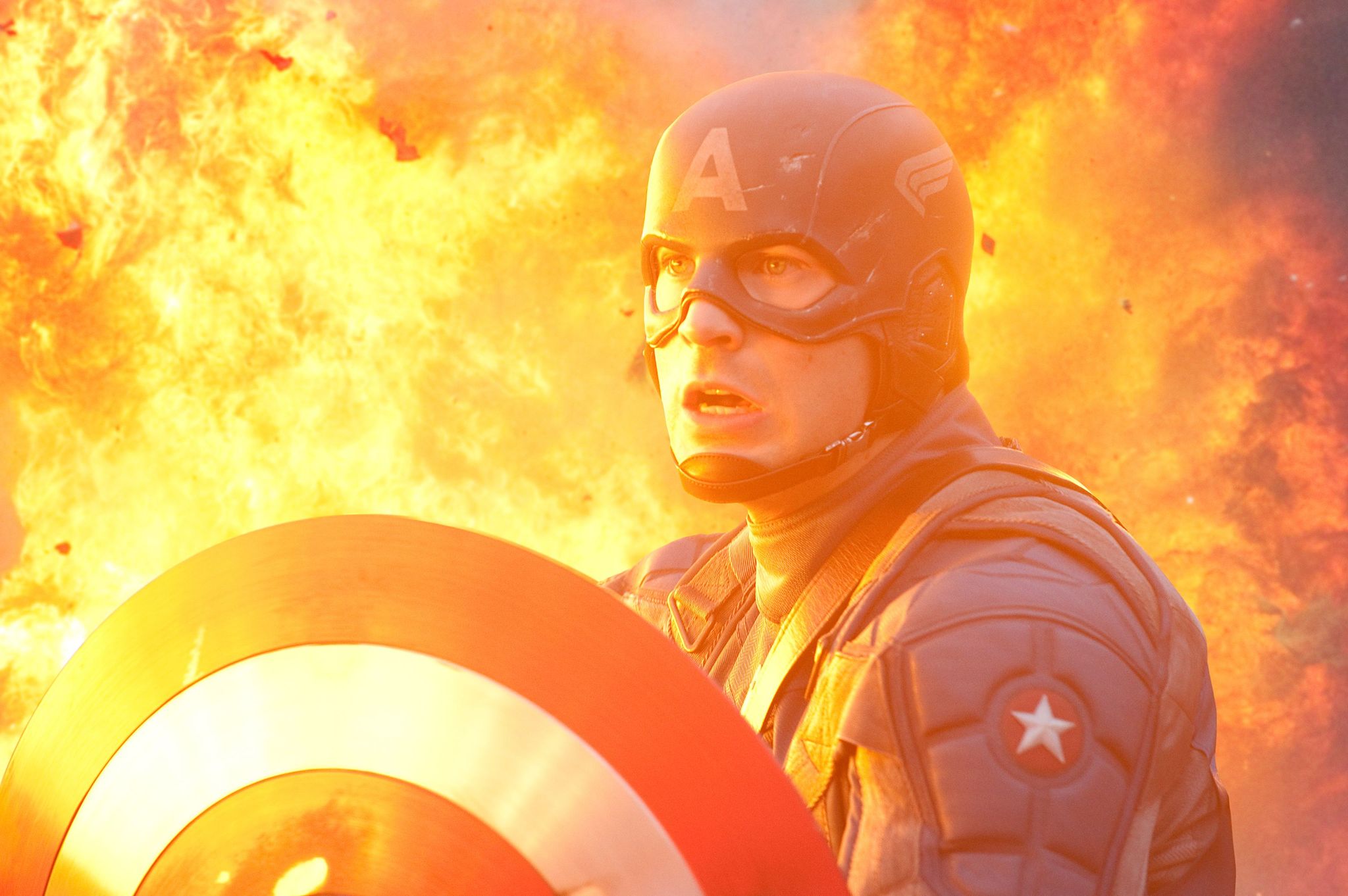 Still of Chris Evans in Kapitonas Amerika: pirmasis kersytojas (2011)