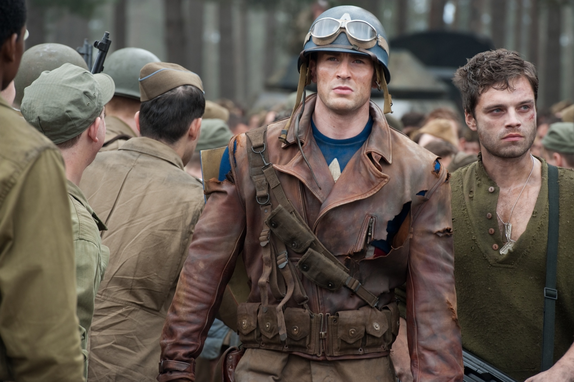 Still of Chris Evans in Kapitonas Amerika: pirmasis kersytojas (2011)