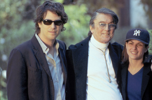 Nanette Burstein, Robert Evans and Brett Morgen in The Kid Stays in the Picture (2002)