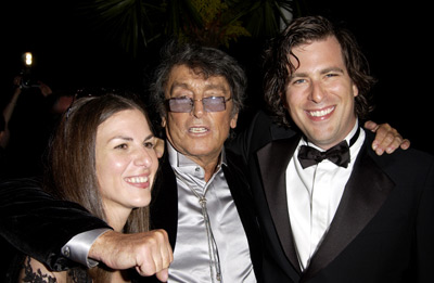 Nanette Burstein, Robert Evans and Brett Morgen at event of The Kid Stays in the Picture (2002)