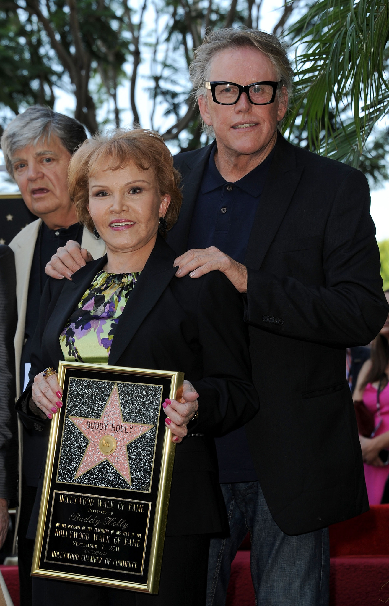 Gary Busey, Phil Everly and Holly Hollywood