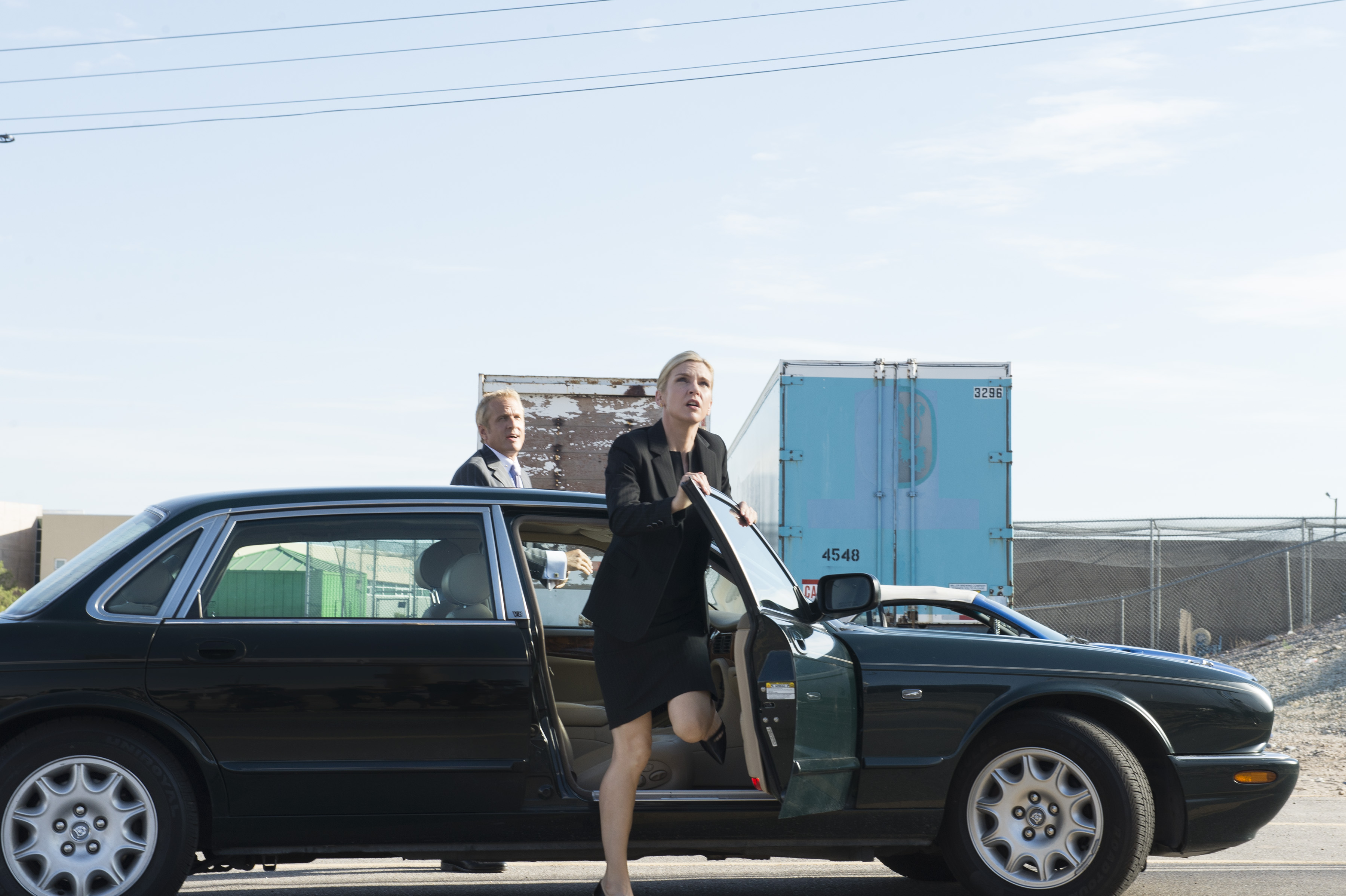 Still of Patrick Fabian and Rhea Seehorn in Better Call Saul (2015)