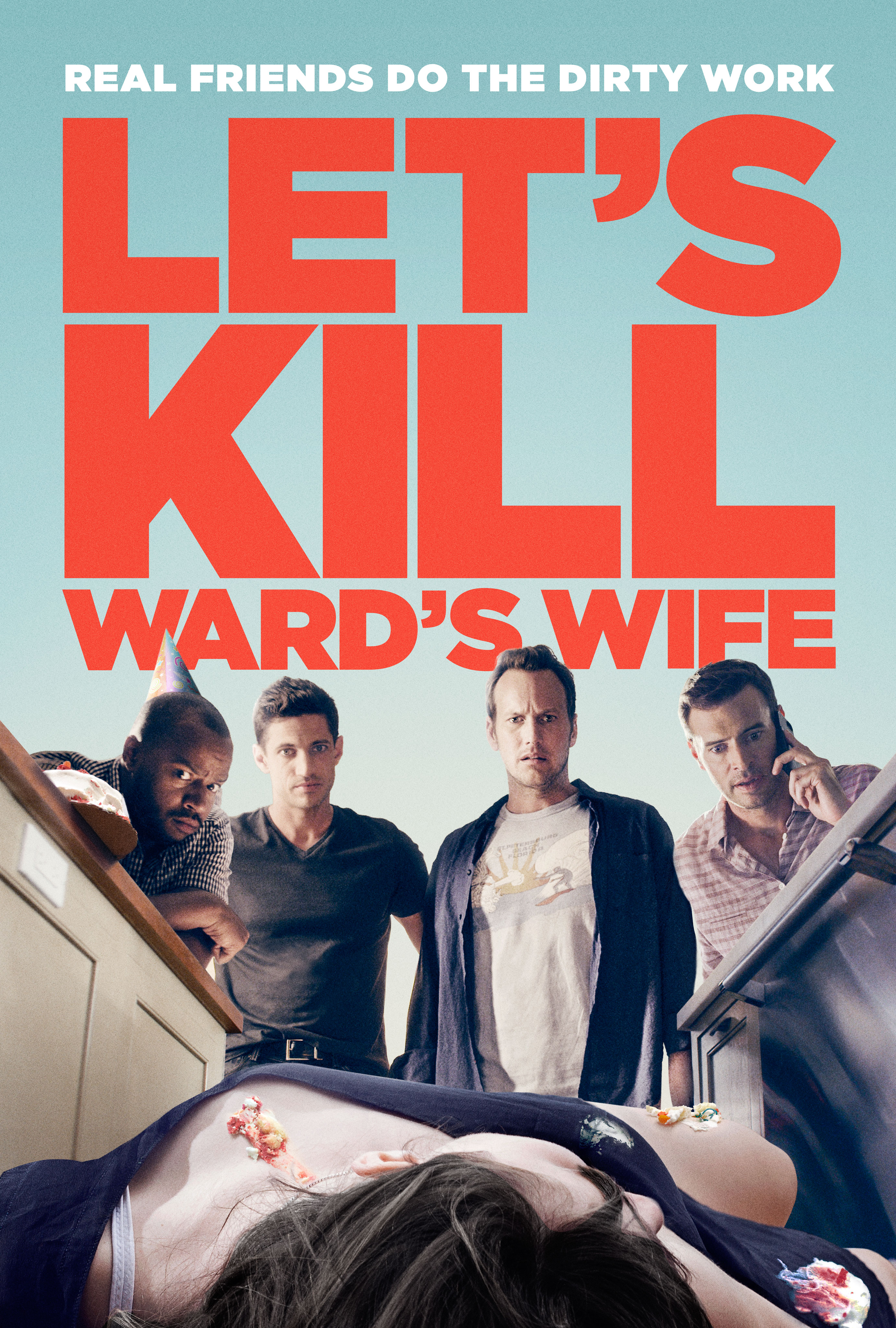 Scott Foley, James Carpinello, Donald Faison and Patrick Wilson in Let's Kill Ward's Wife (2014)