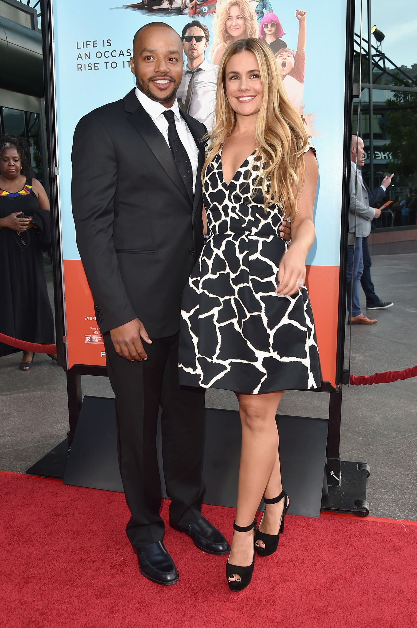 Donald Faison and Cacee Cobb at event of Wish I Was Here (2014)
