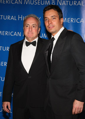 Jimmy Fallon and Lorne Michaels