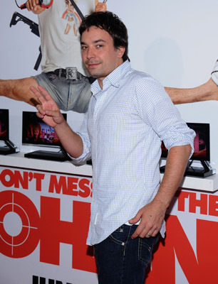 Jimmy Fallon at event of You Don't Mess with the Zohan (2008)