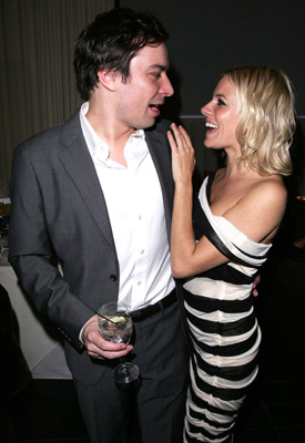 Jimmy Fallon and Sienna Miller at event of Factory Girl (2006)
