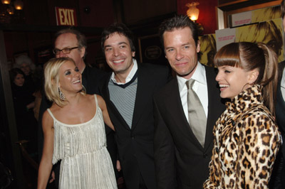 Guy Pearce, Mena Suvari, Jimmy Fallon and Sienna Miller at event of Factory Girl (2006)