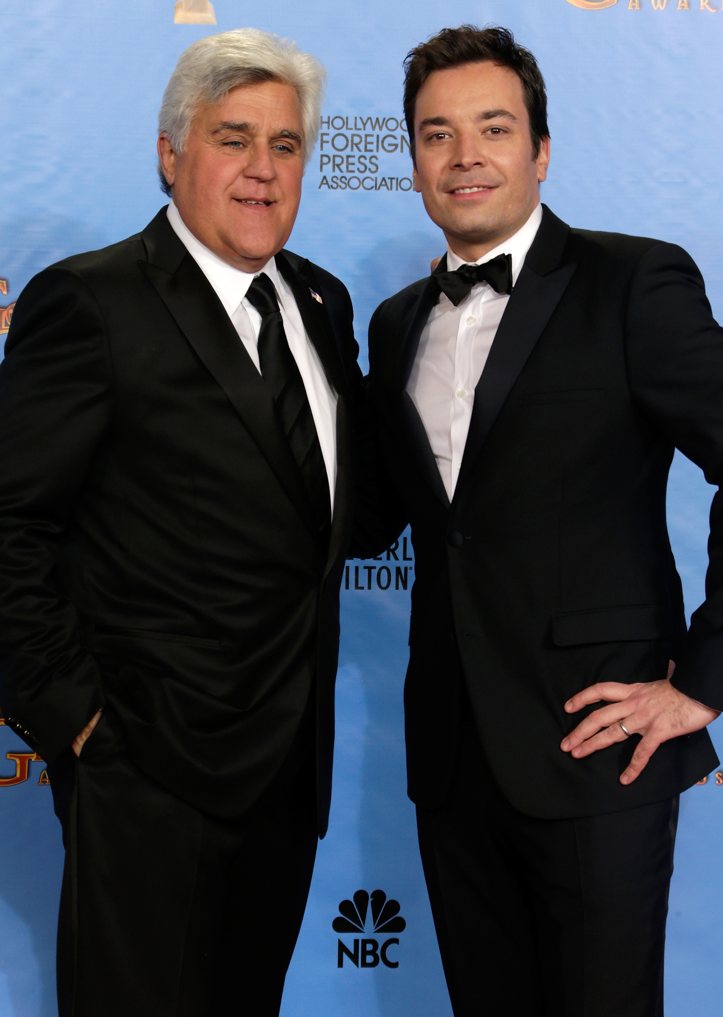 Jay Leno and Jimmy Fallon