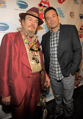 Dr. John and Jimmy Fallon at event of Stones in Exile (2010)