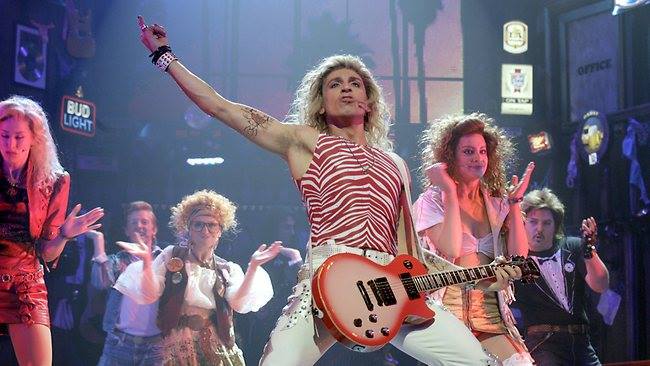 As 'Stacee Jaxx' in Rock of Ages.