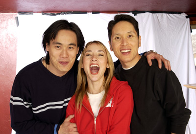 Roger Fan and Bree Turner at event of The Quest for Length (2002)