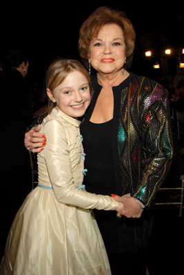 Shirley Temple and Dakota Fanning at event of 12th Annual Screen Actors Guild Awards (2006)