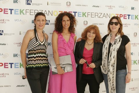 Francesca Fantii with Camilla Cormanni, Laura Delli Colli e