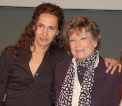 Francesca with writer Dacia Maraini