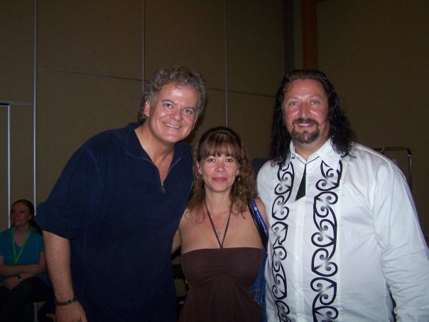 Director David Winning and Rick Faraci with fans at Gatecon Vancouver 2008