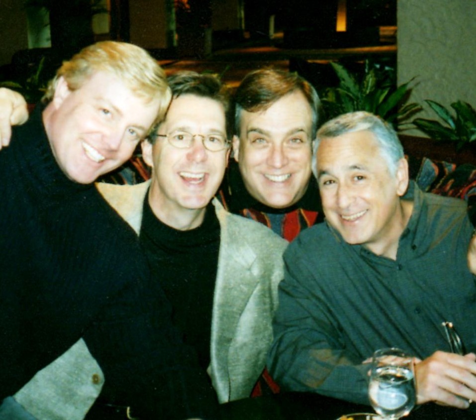 With fellow QVC Hosts Rick Domeier, Bob Bowersox and Paul Kelly