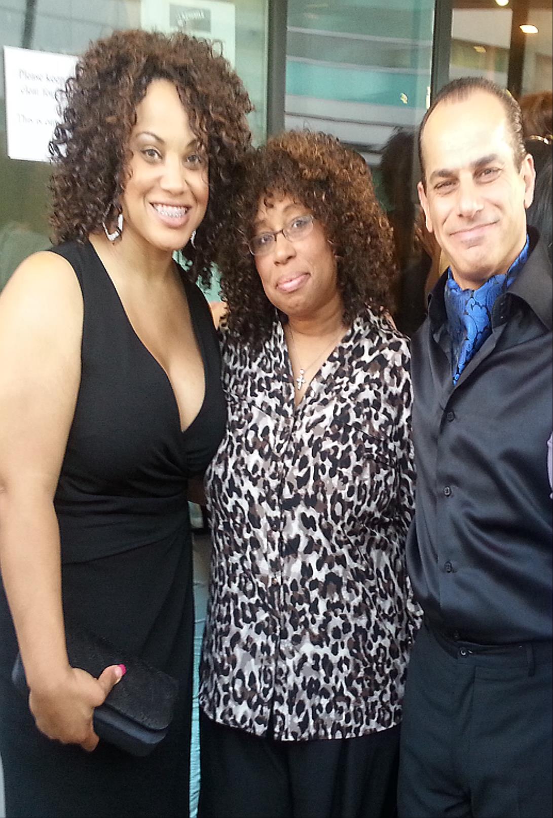 With my awesome team from Media Artist Group my agents Sheila Legette and Lynea Bell at the Girl Rising LA premiere May 13, 2013