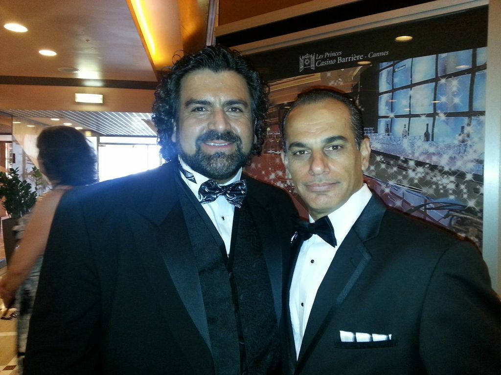 With Producer Gabriel Schmidt at Cannes film Festival 2013
