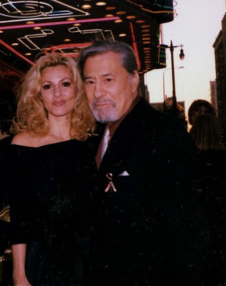 James Farentino & Stella Winner of at the 2003 Stage Alliance Awards for his performance in Boy Gets Girl.