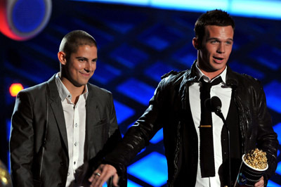 Sean Faris and Cam Gigandet at event of 2008 MTV Movie Awards (2008)